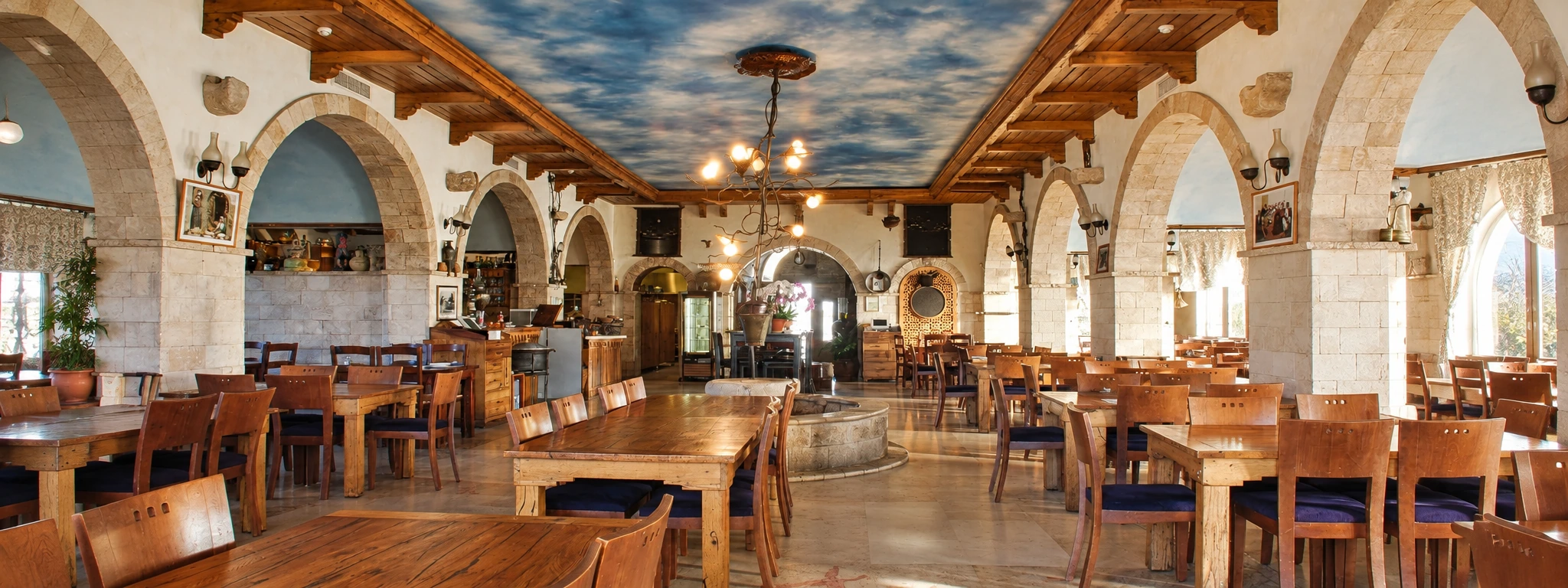 The main dining room